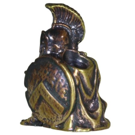 (image for) Spartan Warrior Bead in Brass by Russki Designs