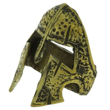 (image for) Spartan Helmet In Brass By Maker "Aristarch Garilla"