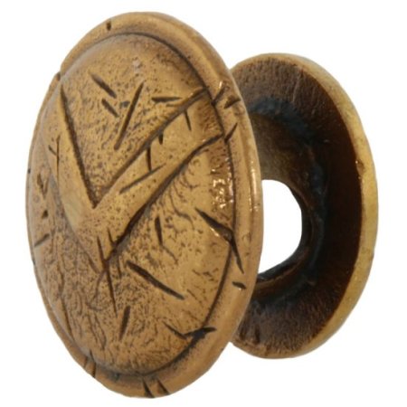 (image for) Spartan Shield Cord Button in Copper by Covenant Everyday Gear