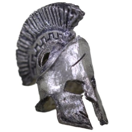 (image for) Spartan Commander Bead in Pewter by Marco Magallona