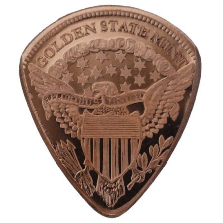 (image for) Standing Liberty Copper Guitar Pick