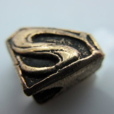 (image for) Superman Shield in Copper by Sosa Beadworx