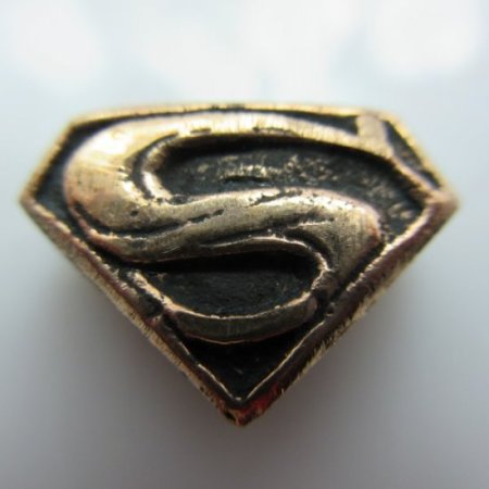 (image for) Superman Shield in Copper by Sosa Beadworx