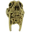 (image for) Sabretooth Bead in 18K Antique Gold Finish by Schmuckatelli Co.