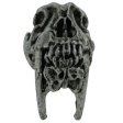 (image for) Sabretooth Bead in Antique Rhodium Finish by Schmuckatelli Co.