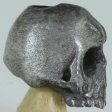 (image for) Sad (Jawless) Skull Bead in Pewter by Marco Magallona