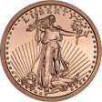 (image for) Saint Gaudens 1 oz .999 Pure Copper Round (Presston Mint)