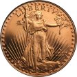 (image for) Saint Gaudens Design 1/4 oz .999 Pure Copper Round