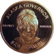 (image for) Sarah Palin (AOCS) (2011) 1 oz .999 Pure Copper Round