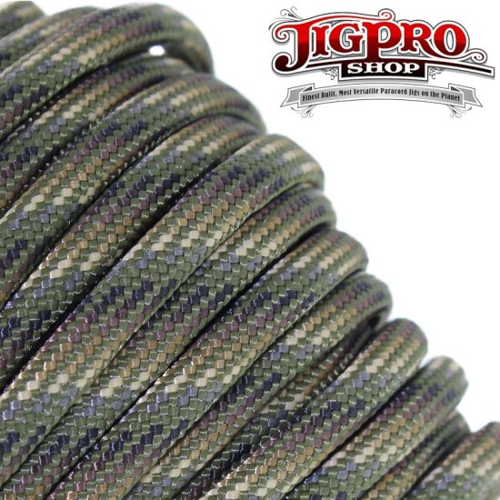 Scout Camo 550# Type III Paracord 100\' C24