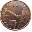 (image for) Seven Sins Of Obama 1 oz .999 Pure Copper Round (2016 Silver Shield) (Black Patina)