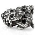 (image for) Shaman VooDoo Bead in Nickel Silver by Russki Designs