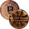 (image for) Bitcoin - Silk Road 1 oz .999 Pure Copper Round