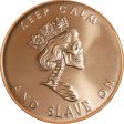 (image for) Slave Queen (AOCS) (2013) 1 oz .999 Pure Copper Round (Silver Bullet - Silver Shield)  