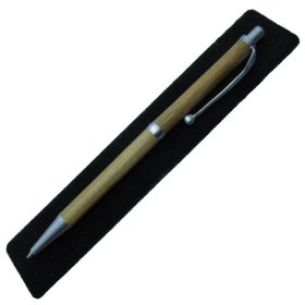 Slimline Pencil in (Bamboo) Brushed Satin