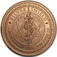 (image for) Solar Plexus Chakra #68 (2017 Silver Shield Mini Mintage) 1 oz .999 Pure Copper Round