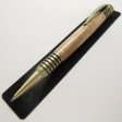 (image for) Spartan Click Pen in (Red Oak) Antique Brass