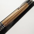 (image for) Spartan Click Pen in (Zebrawood) Gun Metal