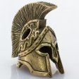 (image for) Spartan Helmet Bead in Brass by Russki Designs