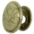 (image for) Spartan Shield Cord Button in Brass by Covenant Everyday Gear