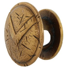 Spartan Shield Cord Button in Copper by Covenant Everyday Gear