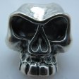 (image for) Jawless Skull #2 (Large Eyes) in .925 Sterling Silver by GD Skulls