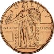 (image for) Standing Liberty Design 1/2 oz .999 Pure Copper Round