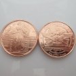 (image for) Standing Liberty 1 oz .999 Pure Copper Round