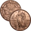 (image for) Standing Liberty 1 oz .999 Pure Copper Round