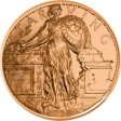 (image for) Starving Liberty 1 oz .999 Pure Copper Round (7th Design of the Zombucks Series)