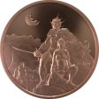 (image for) Swordsman of Mars 2 oz .999 Pure Copper Round