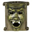 (image for) Theatrical Mask (Bronze Base - Brass Masks) By Techno Silver