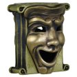 (image for) Theatrical Mask (Brass Base - Bronze Masks) By Techno Silver