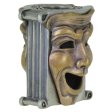 (image for) Theatrical Mask (.925 Sterling Silver Base - Bronze Masks) By Techno Silver