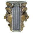 (image for) Theatrical Mask (.925 Sterling Silver Base - Bronze Masks) By Techno Silver