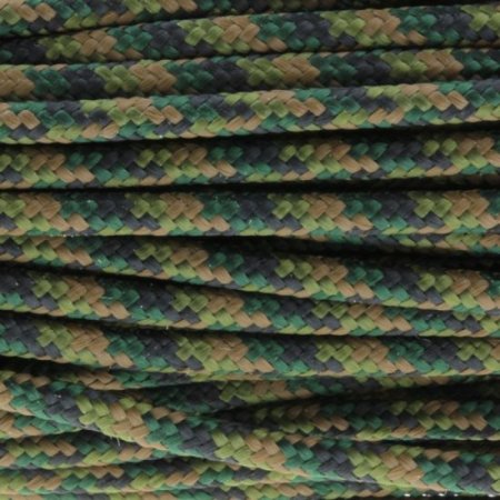 (image for) Woodland Camo 275# Tactical Cord 3/32" x 100' TC04