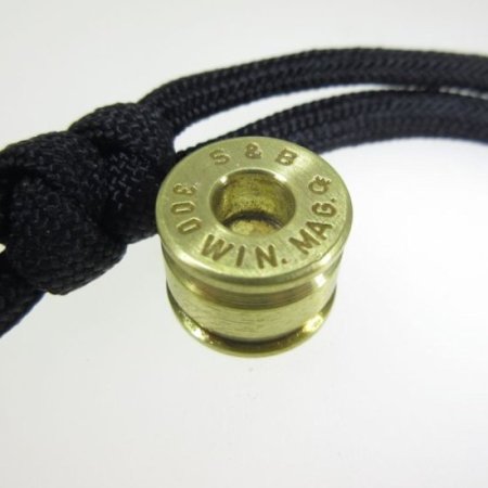 (image for) .300 Magnum Brass Bullet Casing Bead By Bullet KeyRing