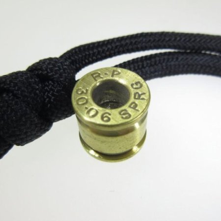 (image for) 30-06 Cal. Brass Bullet Casing Bead By Bullet KeyRing