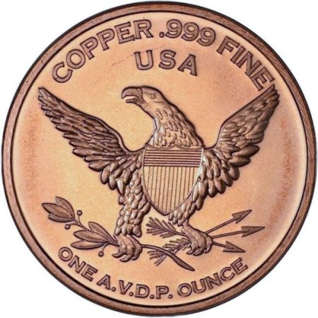 (image for) Trump Chicken 1 oz .999 Pure Copper Round