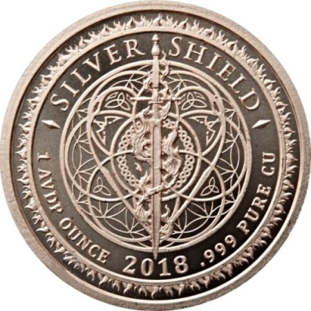 (image for) Trumpty Dumpty #82 (2018 Silver Shield - Mini Mintage) 1 oz .999 Pure Copper Round