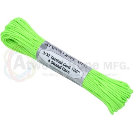 (image for) Neon Green 275# Tactical Cord 3/32" x 100' TS18