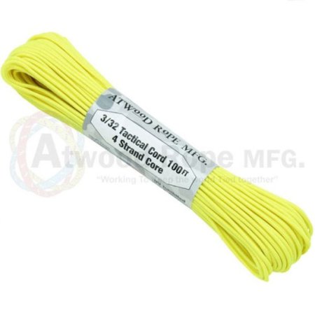 (image for) Neon Yellow 275# Tactical Cord 3/32" x 100' TS19