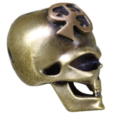 (image for) Three Spade (Brass Skull - Bronze Spade) By Techno Silver