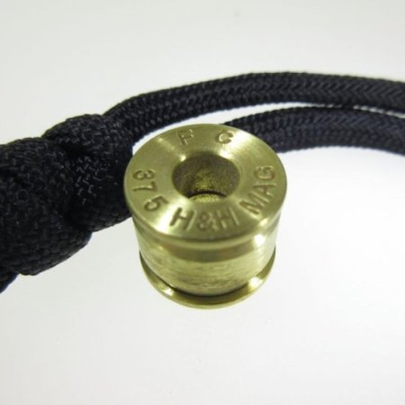 (image for) .375 Magnum Brass Bullet Casing Bead By Bullet KeyRing