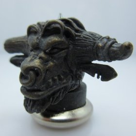 Tauren Shaman in Brass With Black Patina by Covenant Everyday Gear