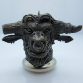 Tauren Shaman in Brass With Black Patina by Covenant Everyday Gear