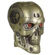 (image for) Terminator (Large) In Brass With Red Eyes By Techno Silver