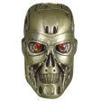 (image for) Terminator (Large) In Brass With Red Eyes By Techno Silver