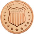 (image for) The American Bison 1 oz .999 Pure Copper Round