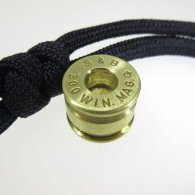 .300 Magnum Brass Bullet Casing Bead By Bullet KeyRing